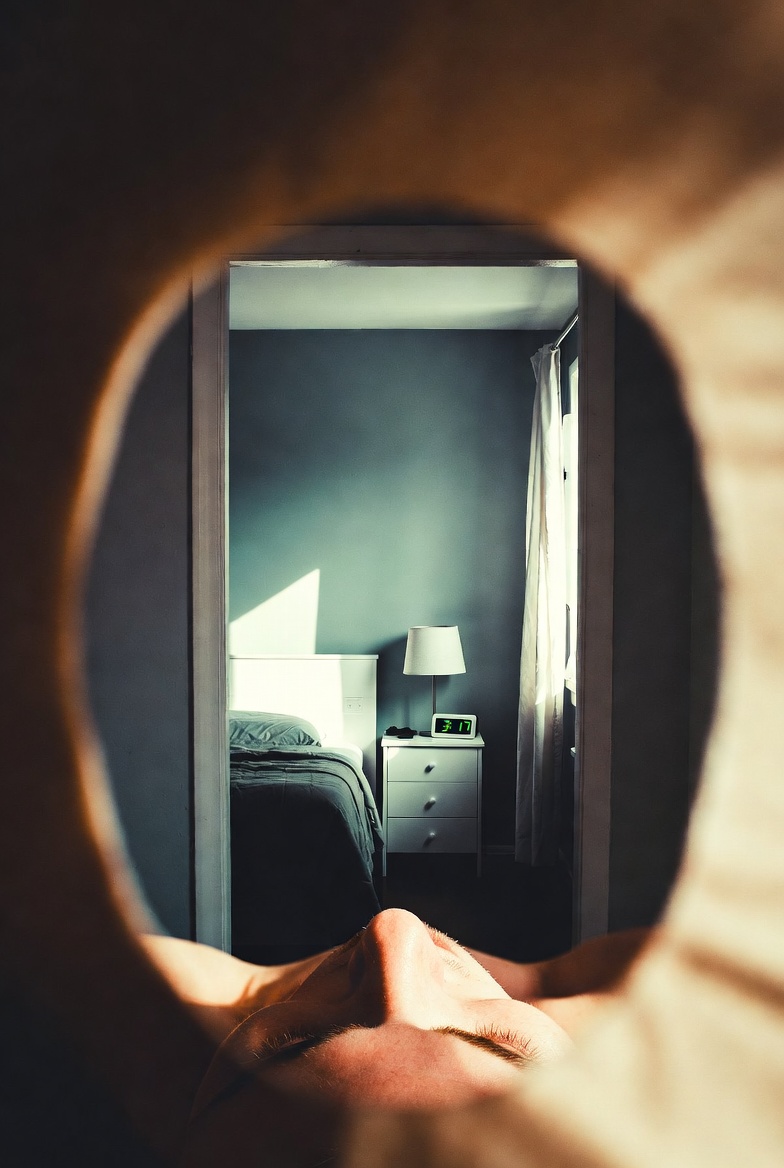 Nocturnal wake-window observation scene